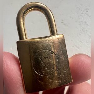 Rare Louis Vuitton Brass Lock Only
